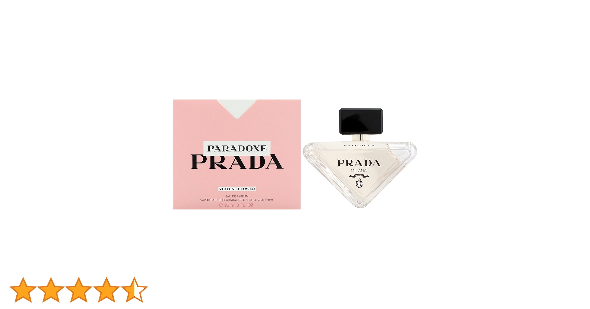 新品♡PRADA プラダ♡PARADOXE VIRTUAL FLOWER50ml Paradoxe Virtual Flower Eau de Parfum with Musk & Jasmine